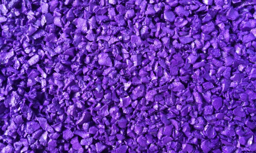 Shown in Purple