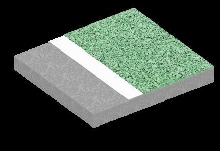 Shown in Green